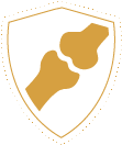 Gold icon symbolizing Bone & Joints supplement from Bonasana Health