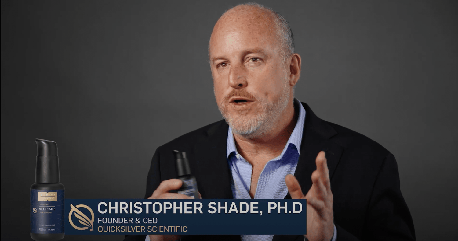 Founder & CEO Christopher Shade shows detailed product page on Bonasana Health's site