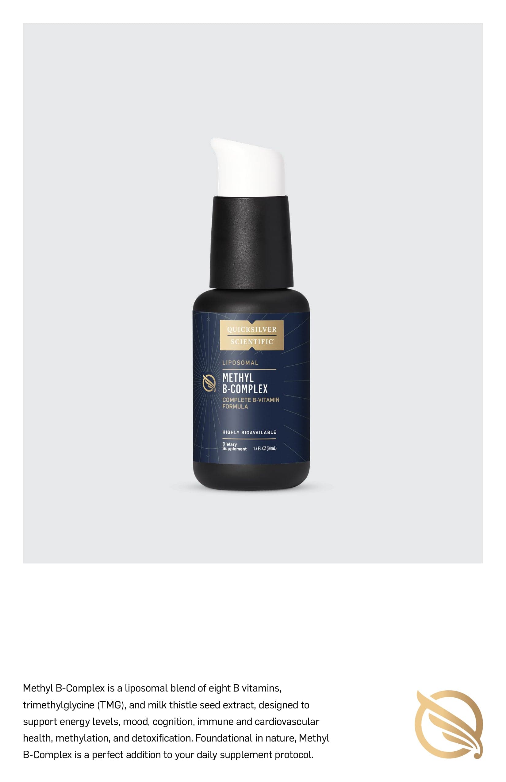 Methyl B-Complex - Quicksilver Scientific | Bonasana Health HK