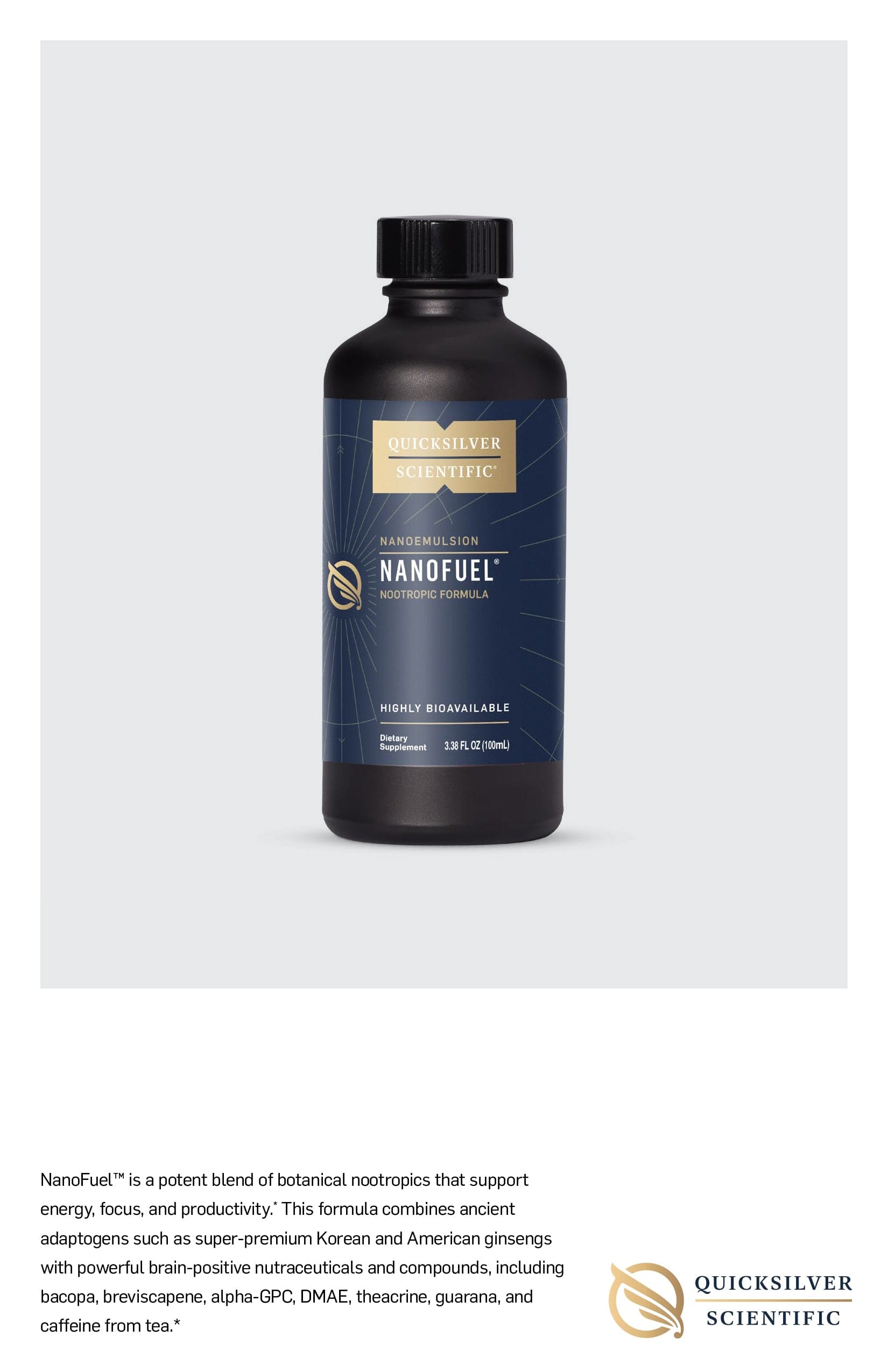 Nanofuel® Quicksilver Scientific HK
