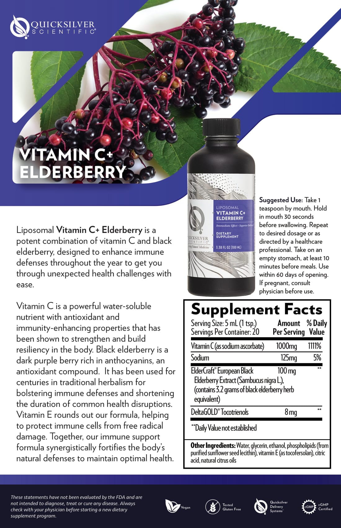 Vitamin C+ Elderberry