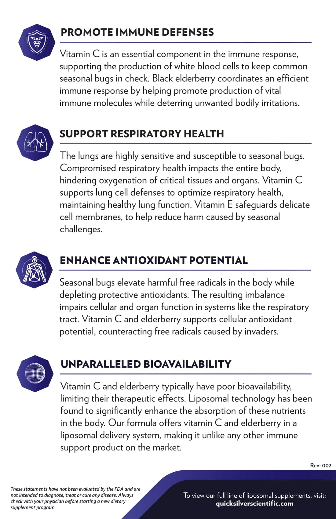 Vitamin C+ Elderberry Benefits