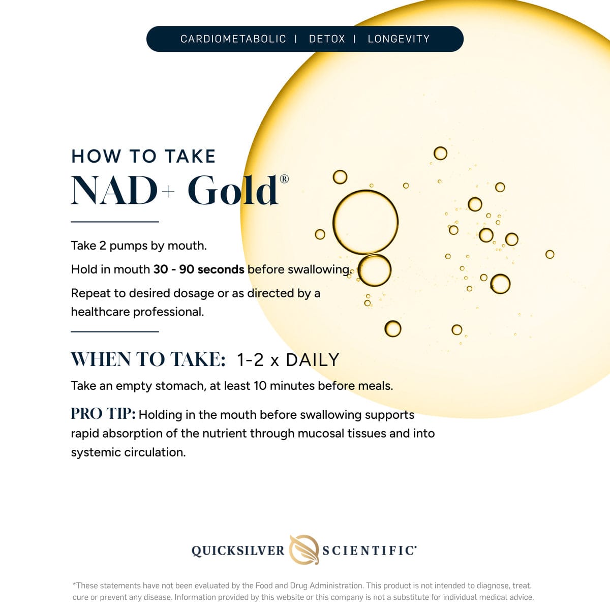 NAD+ Gold® 50ml