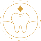 Gold icon representing Oral supplement range from Bonasana Health