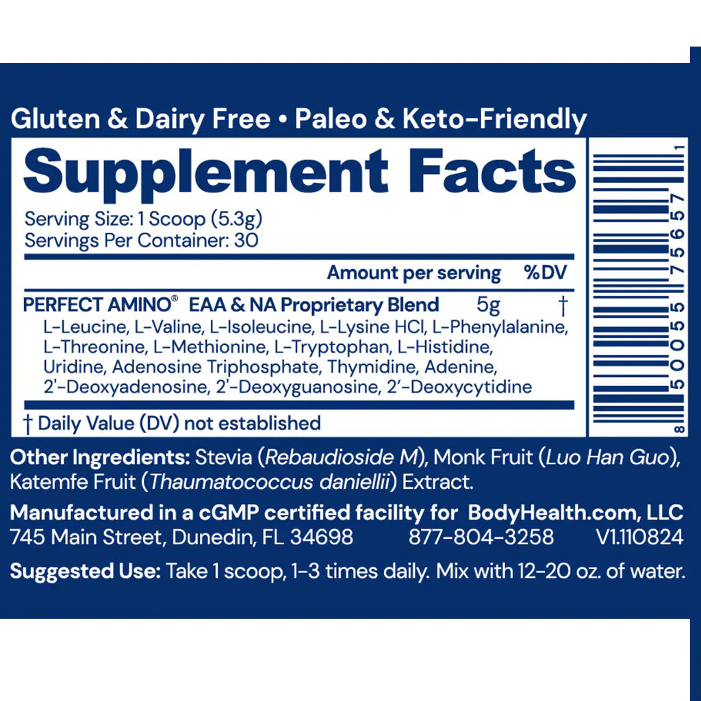 Perfect Amino Powder 30 Serving (Vanilla)