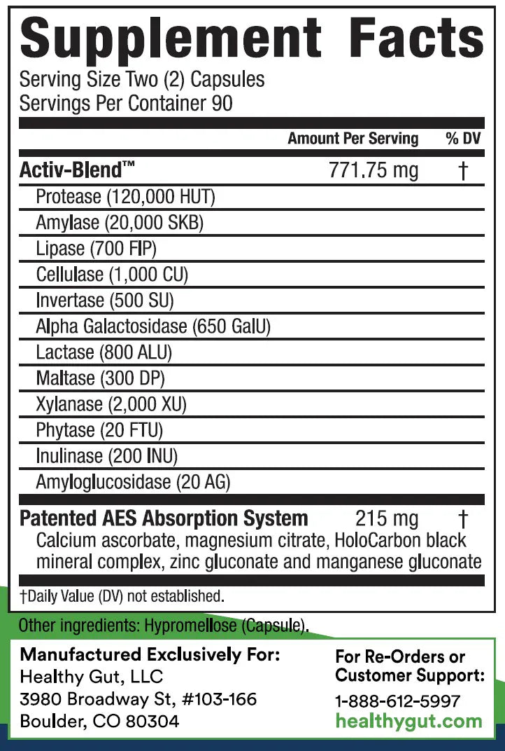 HoloZyme™ Digestive Enzymes